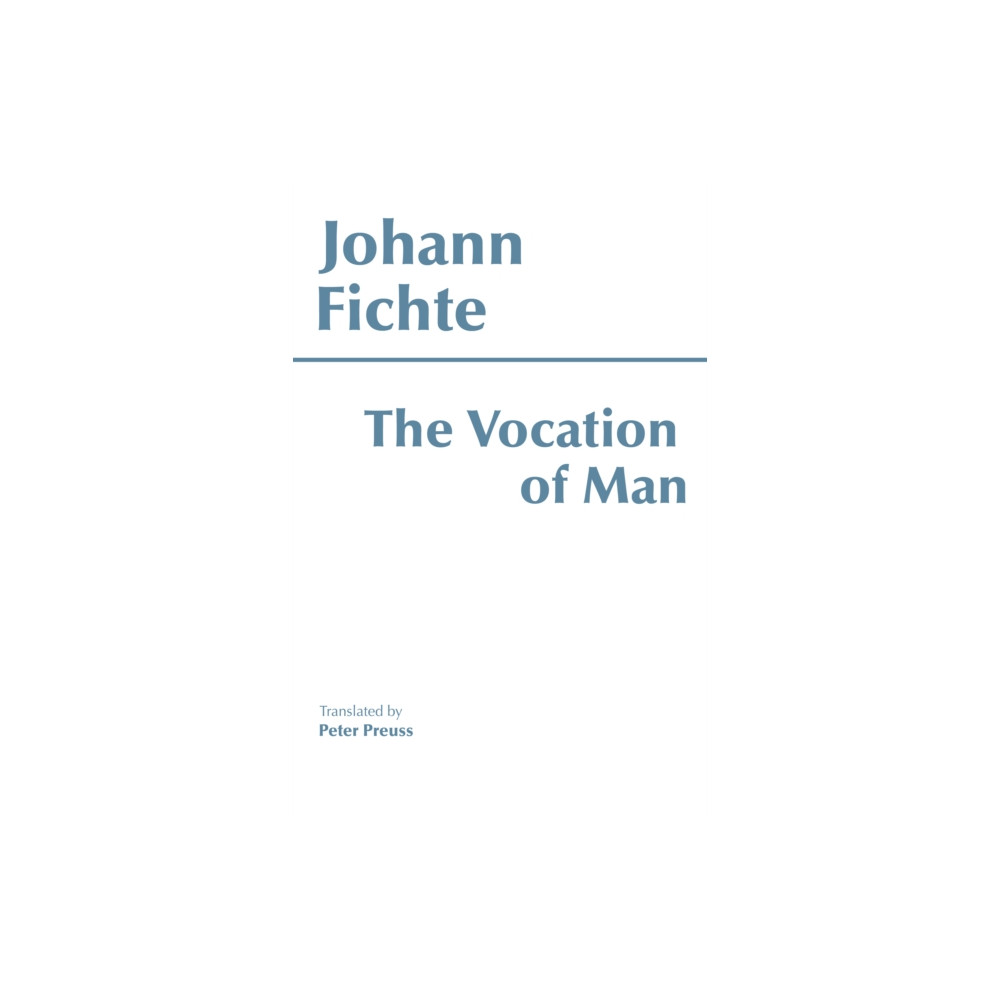 Produktbild för The Vocation of Man (häftad, eng)