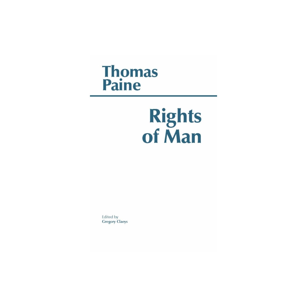 Produktbild för The Rights of Man (häftad, eng)
