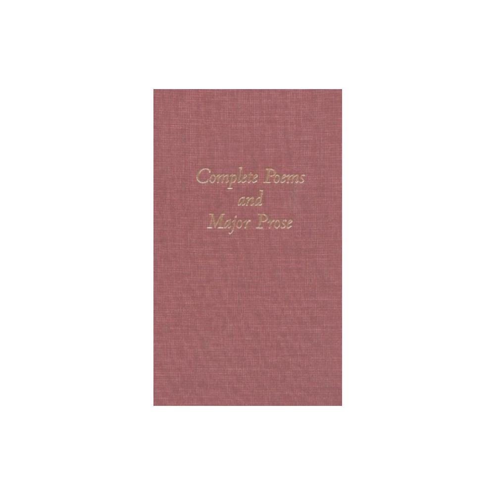 Produktbild för The Complete Poems and Major Prose (inbunden, eng)