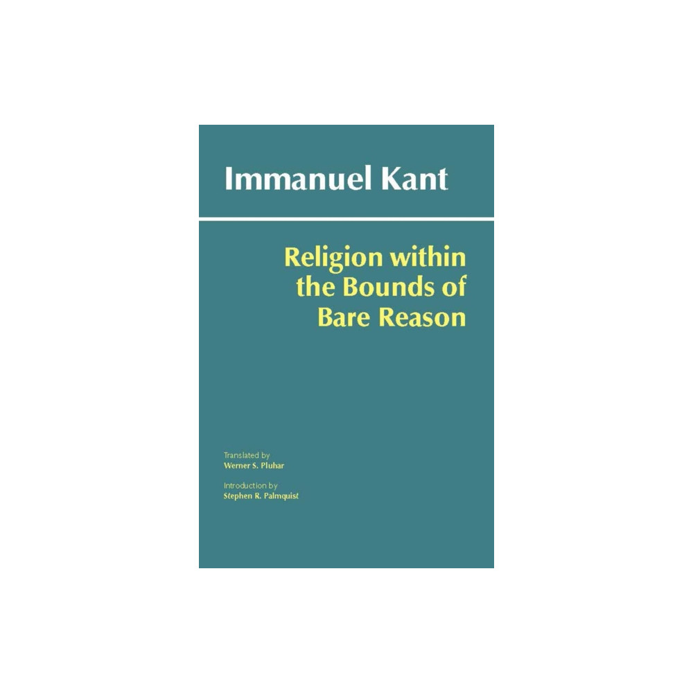 Produktbild för Religion within the Bounds of Bare Reason (häftad, eng)