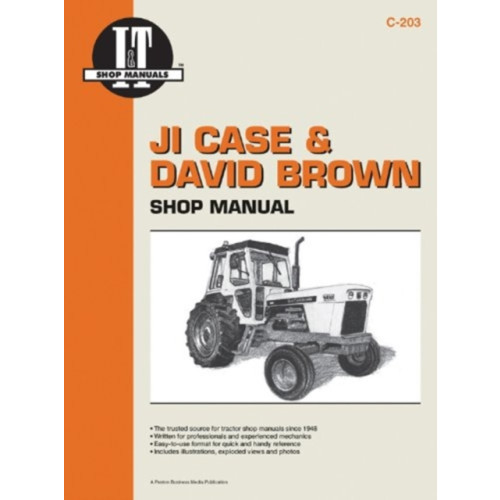 Haynes Publishing Group JI Case & David Brown Gasoline & Diesel Model 770-4600 Tractor Service Repair Manual (häftad, eng)