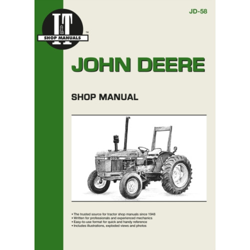 Haynes Publishing Group John Deere Model 2150-2555 Tractor Service Repair Manual (häftad, eng)