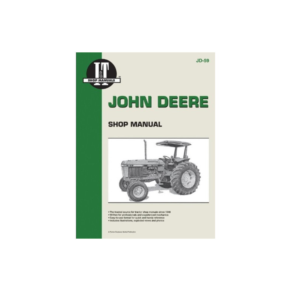 Produktbild för John Deere Model 2750-2955 Tractor Service Repair Manual (häftad, eng)