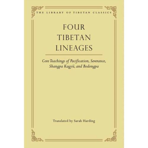 Wisdom publications,u.s. Four Tibetan Lineages (inbunden, eng)