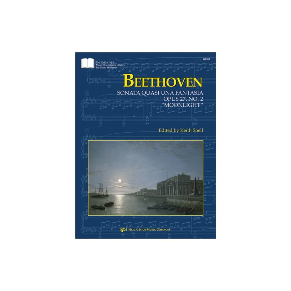 Produktbild för Beethoven: Sonata quasi una Fantasia, Op. 27, No. 2 "Moonlight Sonata"