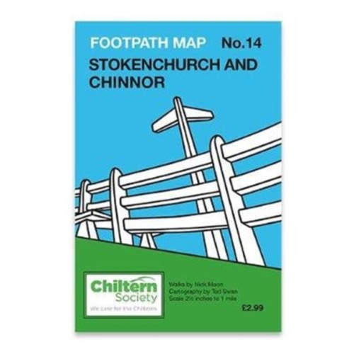 Chiltern Society Footpath Map No. 14 Stokenchurch and Chinnor (häftad, eng)