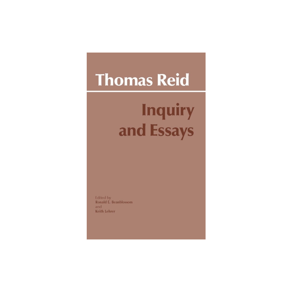 Produktbild för Inquiry and Essays (häftad, eng)