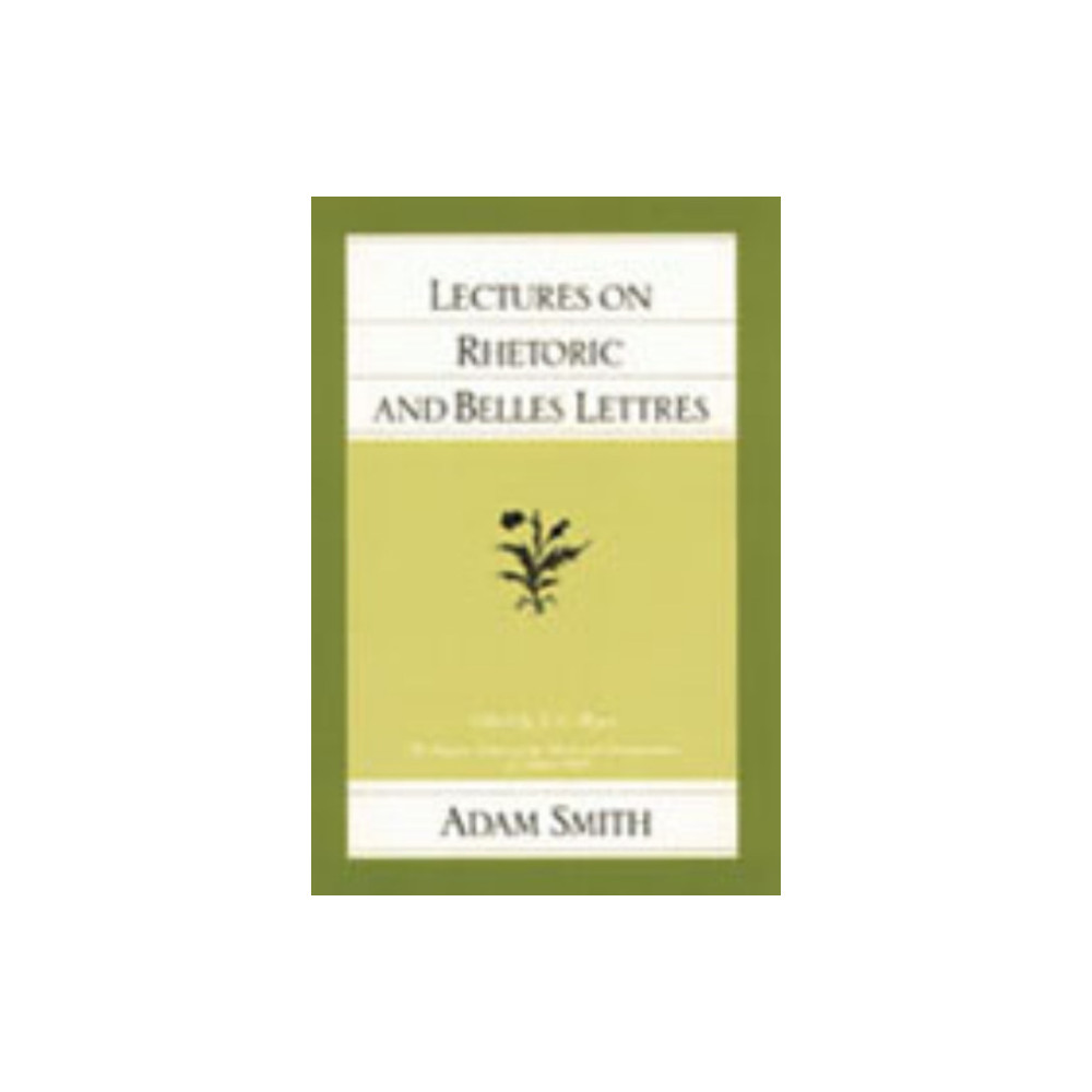 Produktbild för Lectures on Rhetoric & Belles Lettres (häftad, eng)