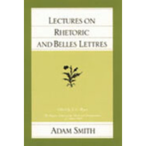 Liberty Fund Inc Lectures on Rhetoric & Belles Lettres (häftad, eng)