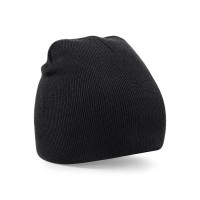 Beechfield Beanie Knitted Hat Black