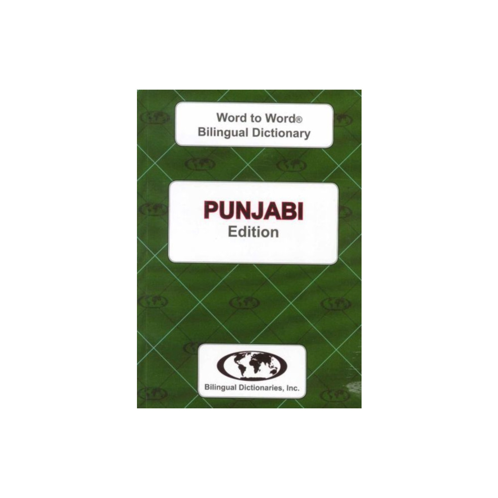 Produktbild för English-Punjabi & Punjabi-English Word-to-Word Dictionary (häftad, eng)
