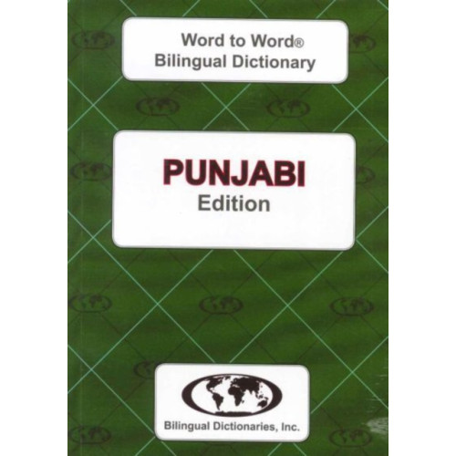Bilingual Dictionaries, Incorporated English-Punjabi & Punjabi-English Word-to-Word Dictionary (häftad, eng)