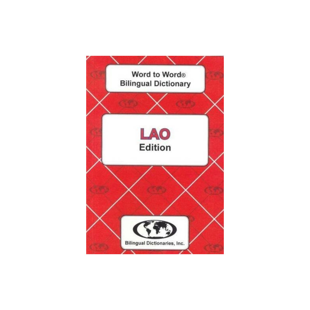 Produktbild för English-Lao & Lao-English Word-to-Word Dictionary (häftad, eng)