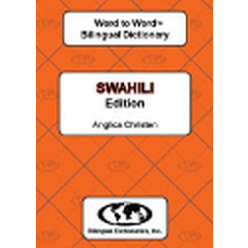 Bilingual Dictionaries, Incorporated English-Swahili & Swahili-English Word-to-Word Dictionary (häftad, eng)