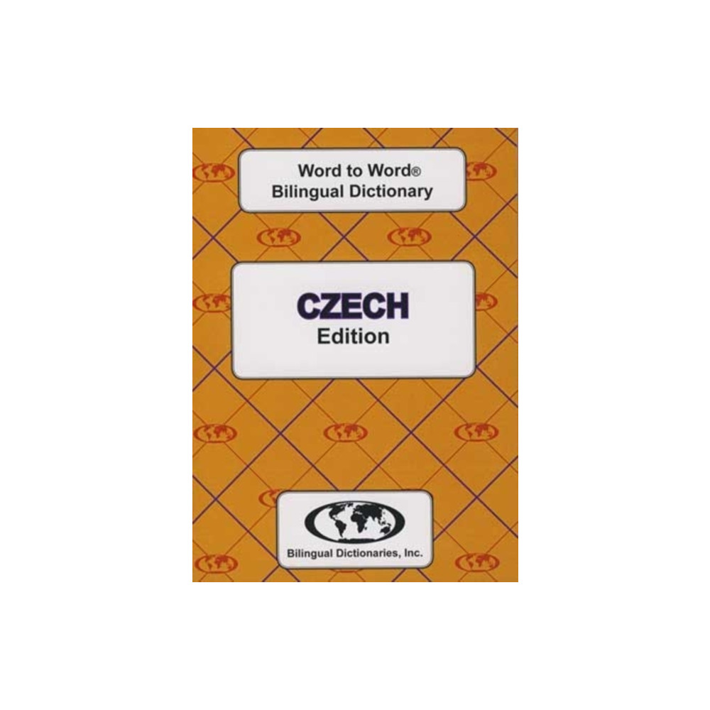Produktbild för English-Czech & Czech-English Word-to-Word Dictionary (häftad, eng)