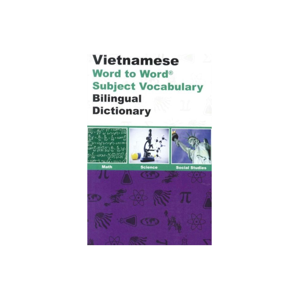 Produktbild för English-Vietnamese & Vietnamese-English Word-to-Word Dictionary (häftad, vie)
