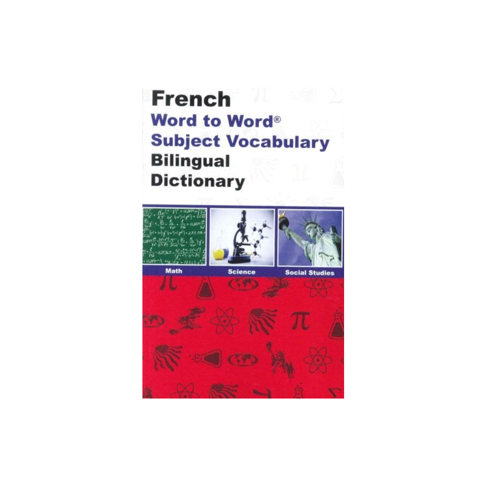 Produktbild för English-French & French-English Word-to-Word Dictionary (häftad, eng)