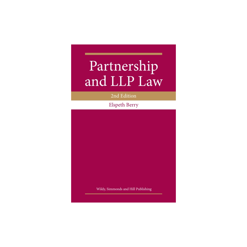 Produktbild för Partnership and LLP Law (häftad, eng)