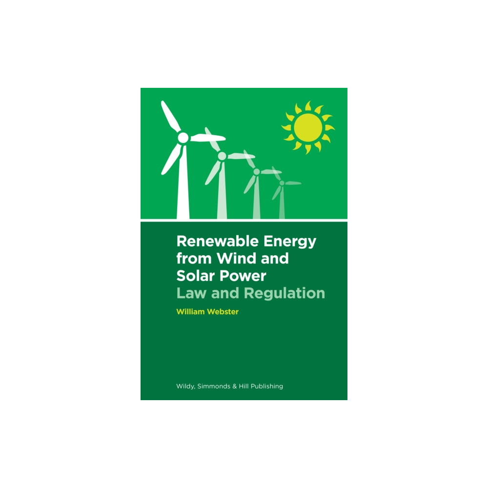 Produktbild för Renewable Energy from Wind and Solar Power: Law and Regulation (inbunden, eng)