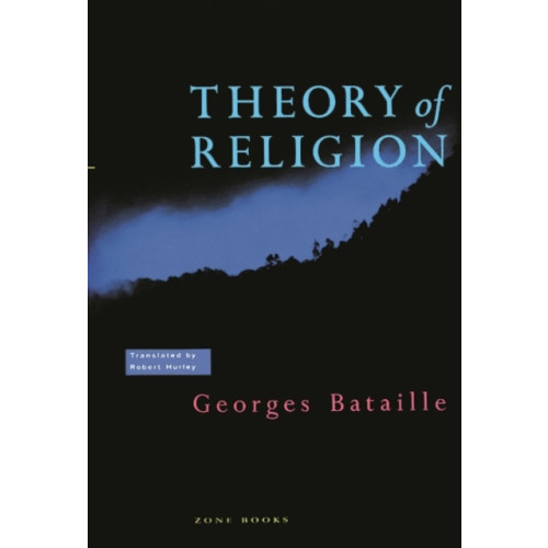 Zone Books Theory of Religion (häftad, eng)