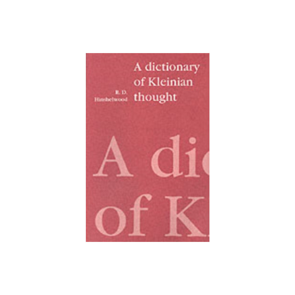 Produktbild för A Dictionary of Kleinian Thought (häftad, eng)