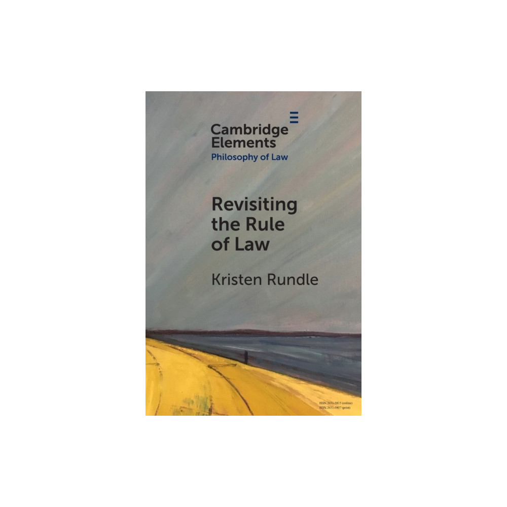 Produktbild för Revisiting the Rule of Law (häftad, eng)