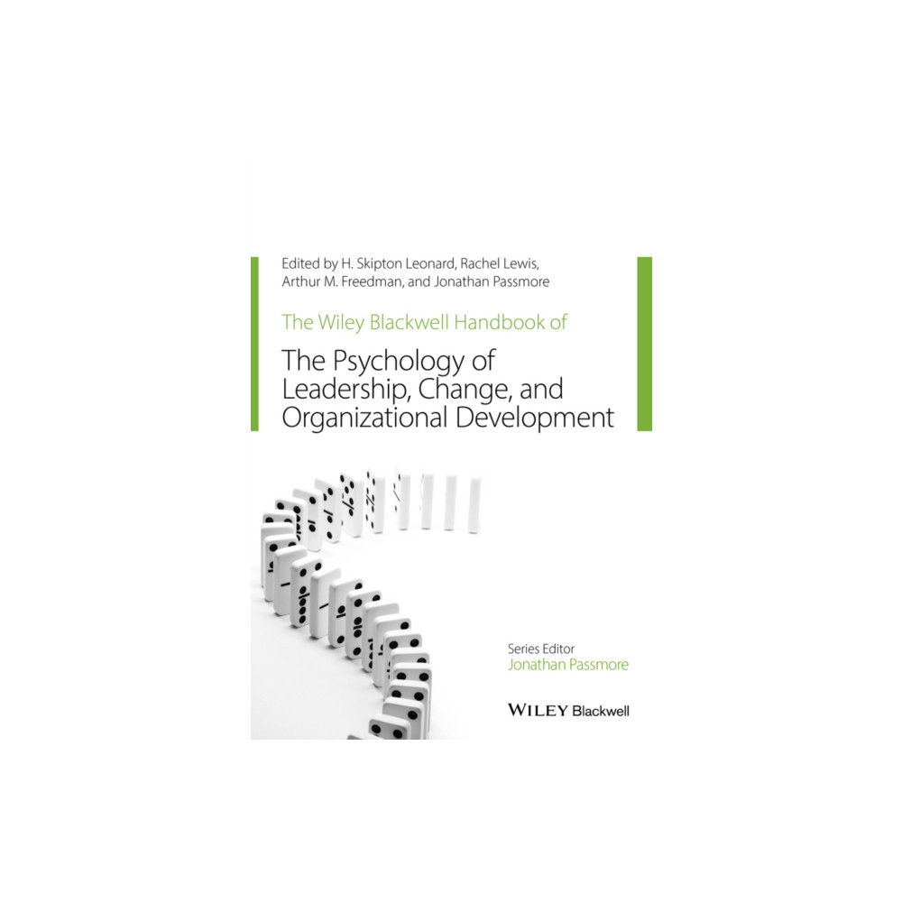 Produktbild för The Wiley-Blackwell Handbook of the Psychology of Leadership, Change, and Organizational Development (häftad, eng)