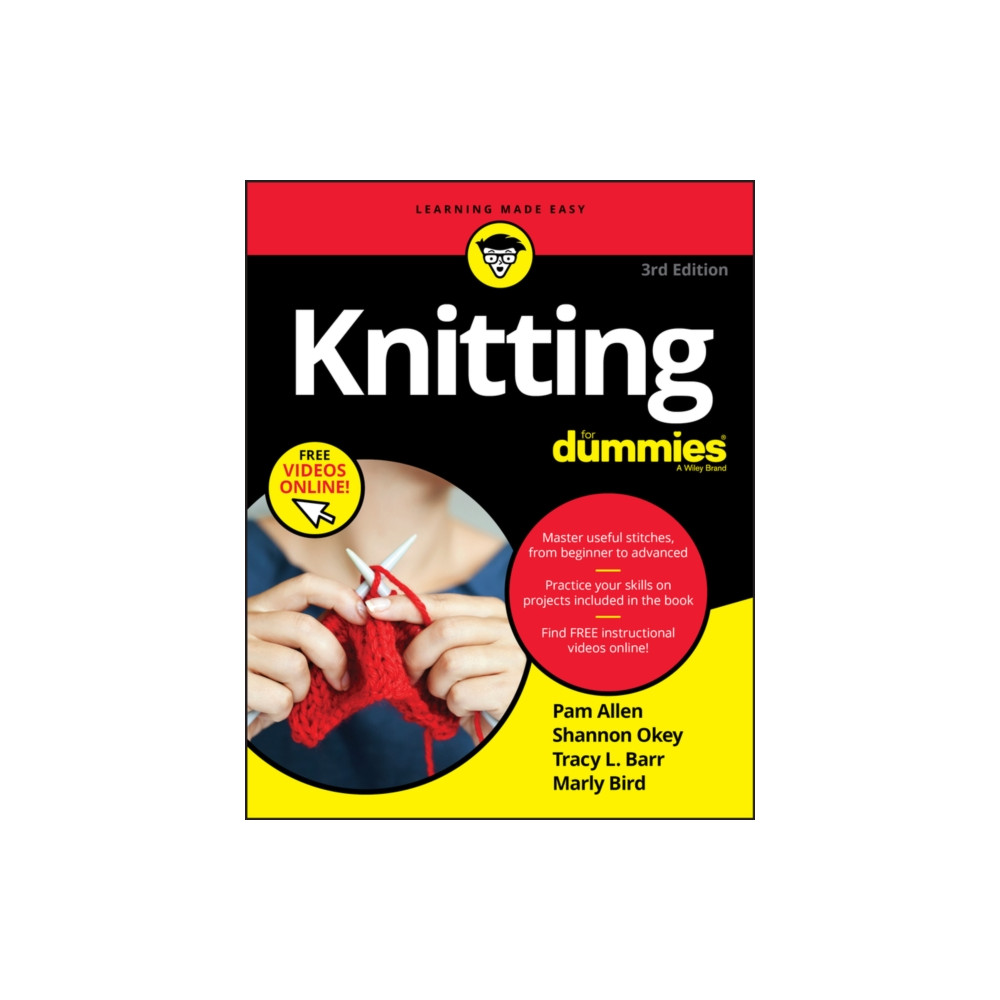 Produktbild för Knitting For Dummies (häftad, eng)