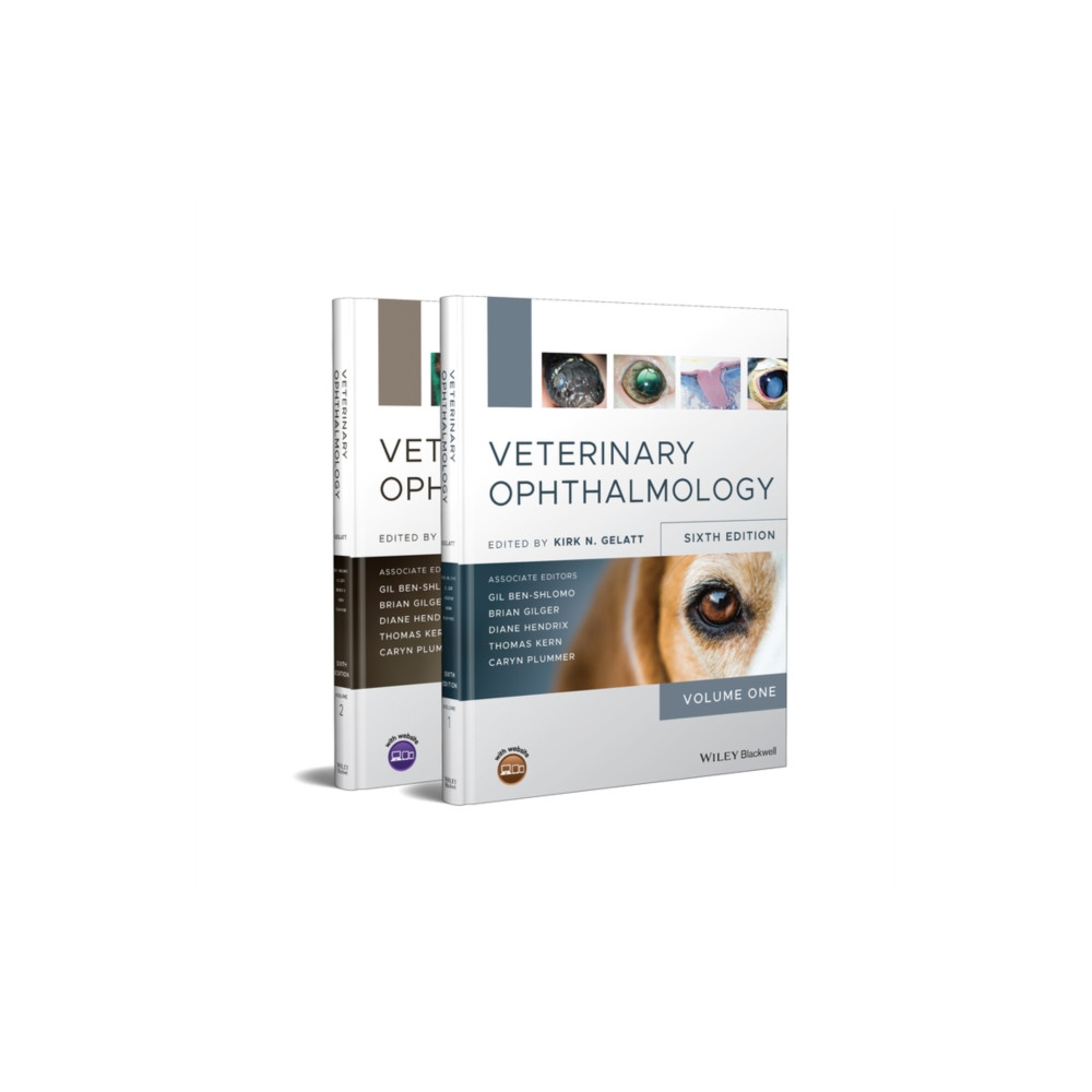 Produktbild för Veterinary Ophthalmology, 2 Volume Set (inbunden, eng)