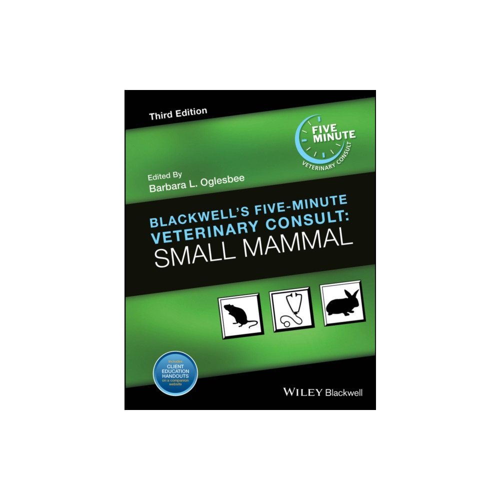 Produktbild för Blackwell's Five-Minute Veterinary Consult (inbunden, eng)