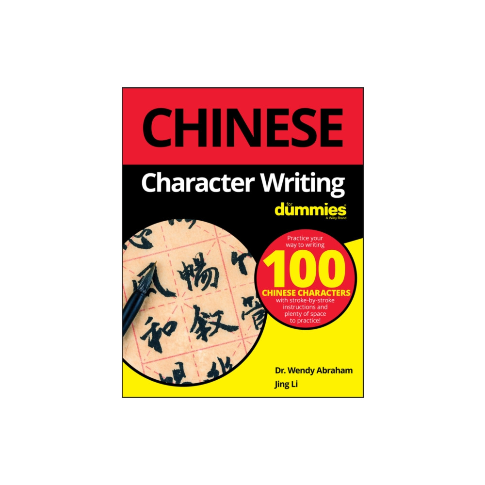 Produktbild för Chinese Character Writing For Dummies (häftad, eng)