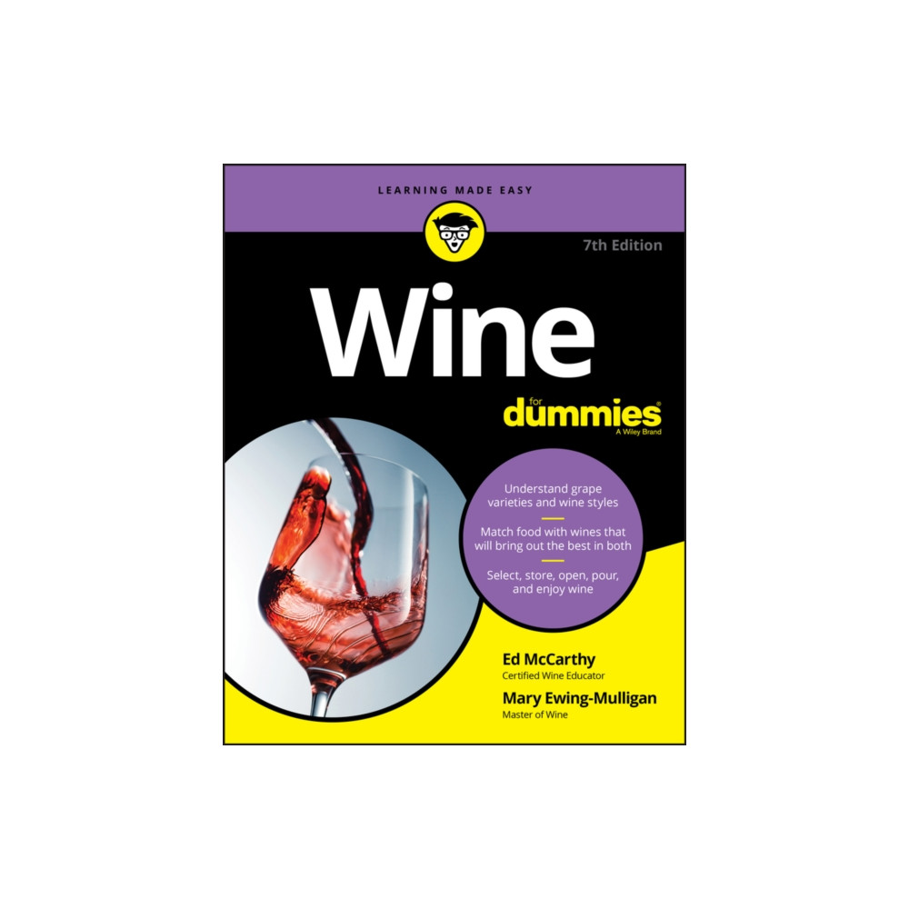 Produktbild för Wine For Dummies (häftad, eng)