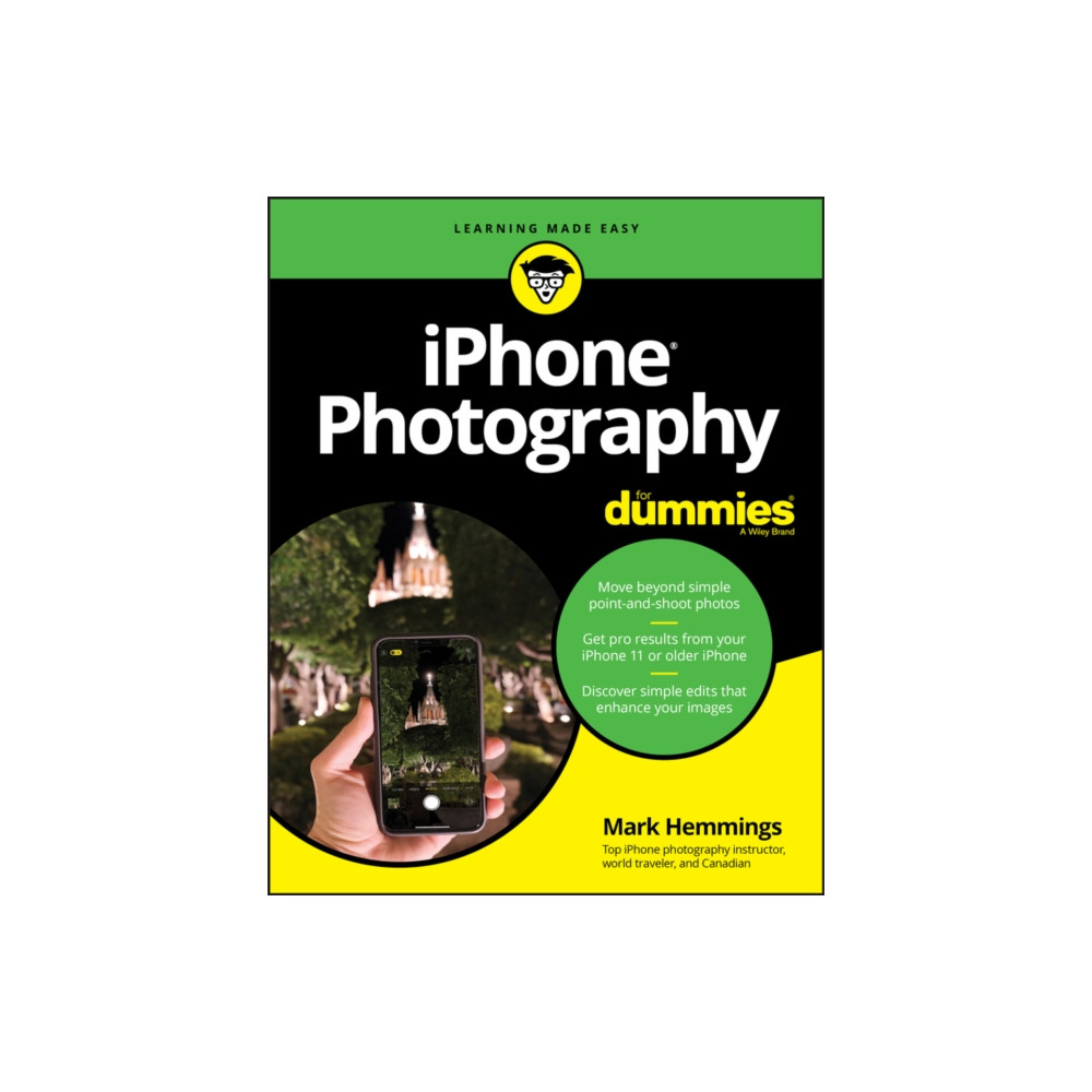 Produktbild för iPhone Photography For Dummies (häftad, eng)