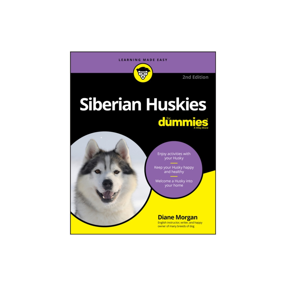 Produktbild för Siberian Huskies For Dummies (häftad, eng)