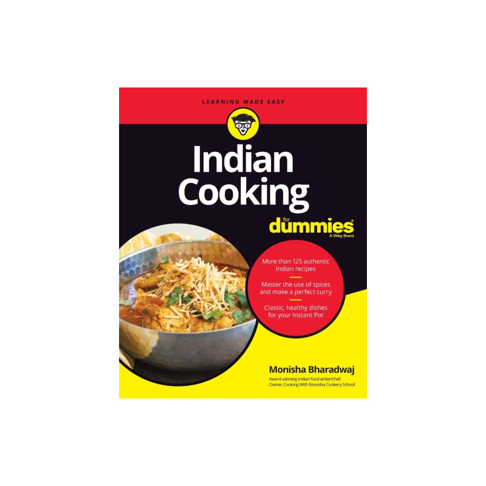 Produktbild för Indian Cooking For Dummies (häftad, eng)