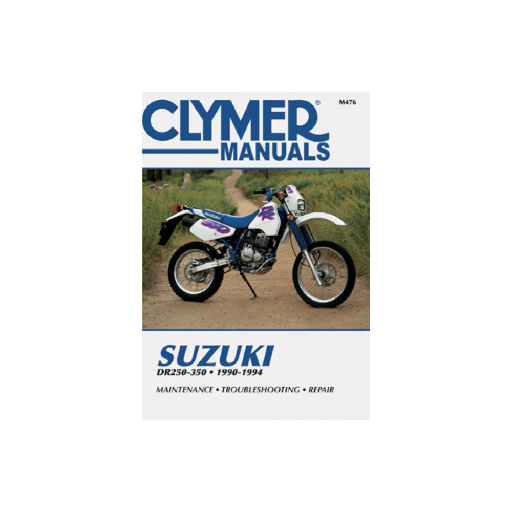 Produktbild för Suzuki Dr250-350 90-94 (häftad, eng)