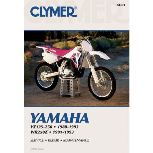 Haynes Publishing Group Yamaha YZ125-250 (1988-1993) & WR250Z (1991-1993) Motorcycle Service Repair Manual (häftad, eng)