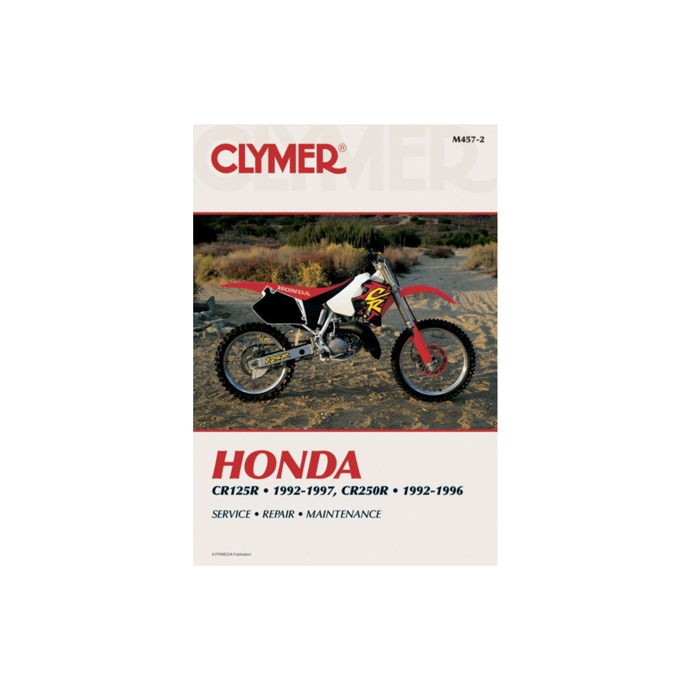 Produktbild för Honda CR125R (1992-1997) & CR250R (1992-1996) Motorcycle Service Repair Manual (häftad, eng)