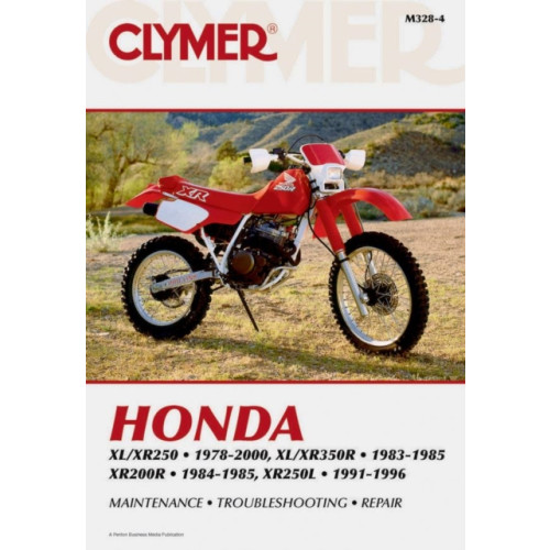 Haynes Publishing Group Honda XL/XR250 (1978-2000) & XL/XR350R (1983-1985) Motorcycle Service Repair Manual (häftad, eng)