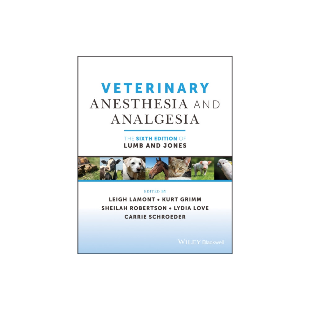 Produktbild för Veterinary Anesthesia and Analgesia, The 6th Edition of Lumb and Jones (inbunden, eng)