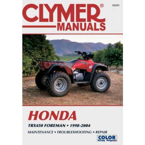 Haynes Publishing Group Honda TRX450 Foreman Series ATV (1998-2004) Service Repair Manual (häftad, eng)