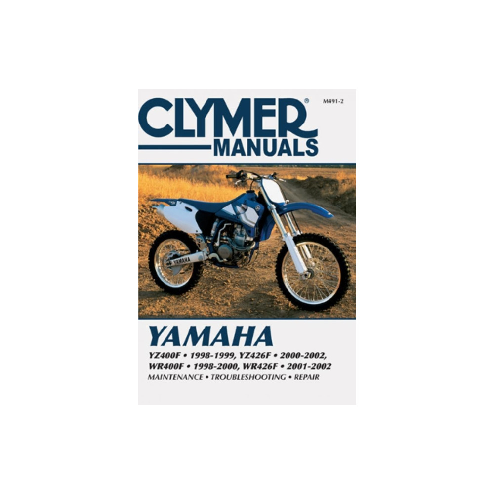 Produktbild för Yamaha YZ400F, YZ426F, WR400F & WR426F Motorcycle (1998-2002) Service Repair Manual (häftad, eng)