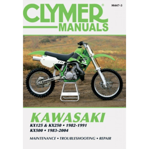 Haynes Publishing Group Kawasaki KX125/250 (1982-1991) & KX500 (1983-2004) Motorcycle Service Repair Manual (häftad, eng)