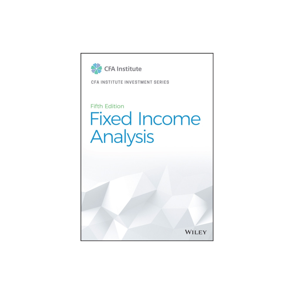 Produktbild för Fixed Income Analysis (inbunden, eng)