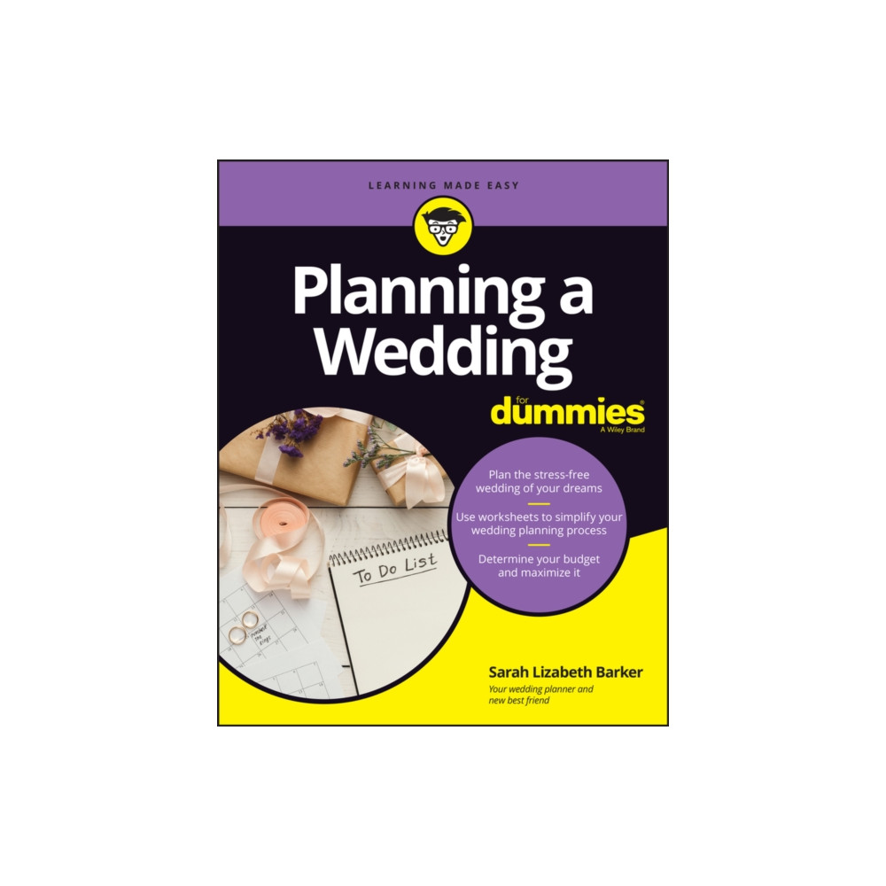 Produktbild för Planning A Wedding For Dummies (häftad, eng)