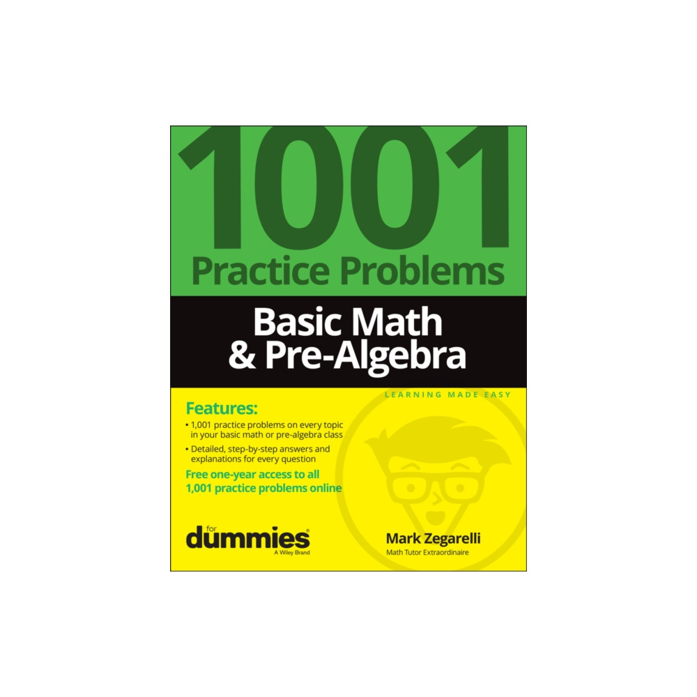 Produktbild för Basic Math & Pre-Algebra (häftad, eng)