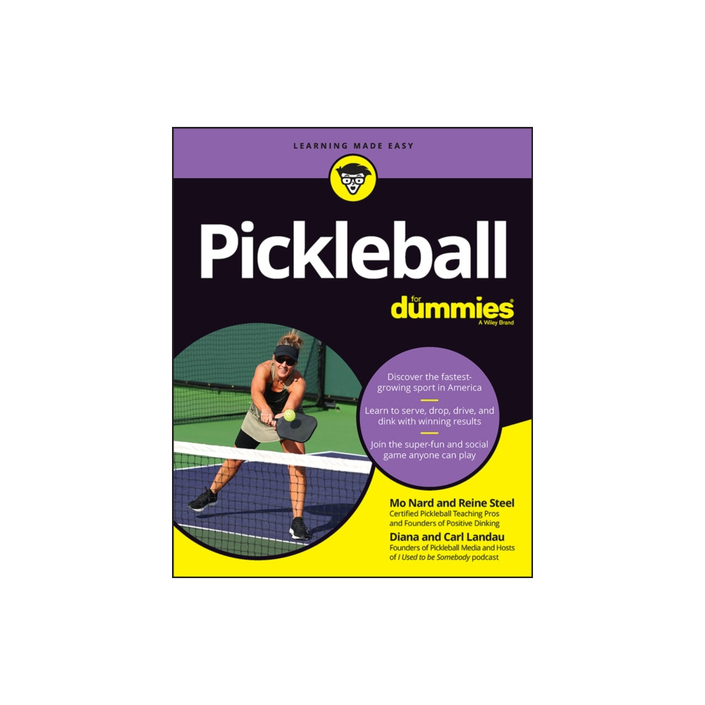 Produktbild för Pickleball For Dummies (häftad, eng)