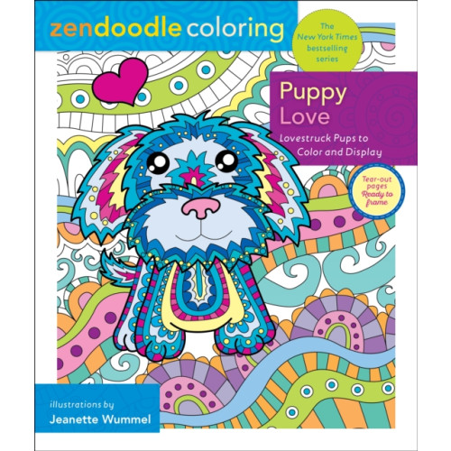 St. Martin's Publishing Group Zendoodle Coloring: Puppy Love (häftad, eng)