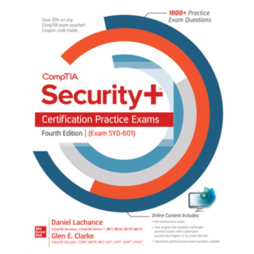 McGraw-Hill Education CompTIA Security+ Certification Practice Exams, Fourth Edition (Exam SY0-601) (häftad, eng)