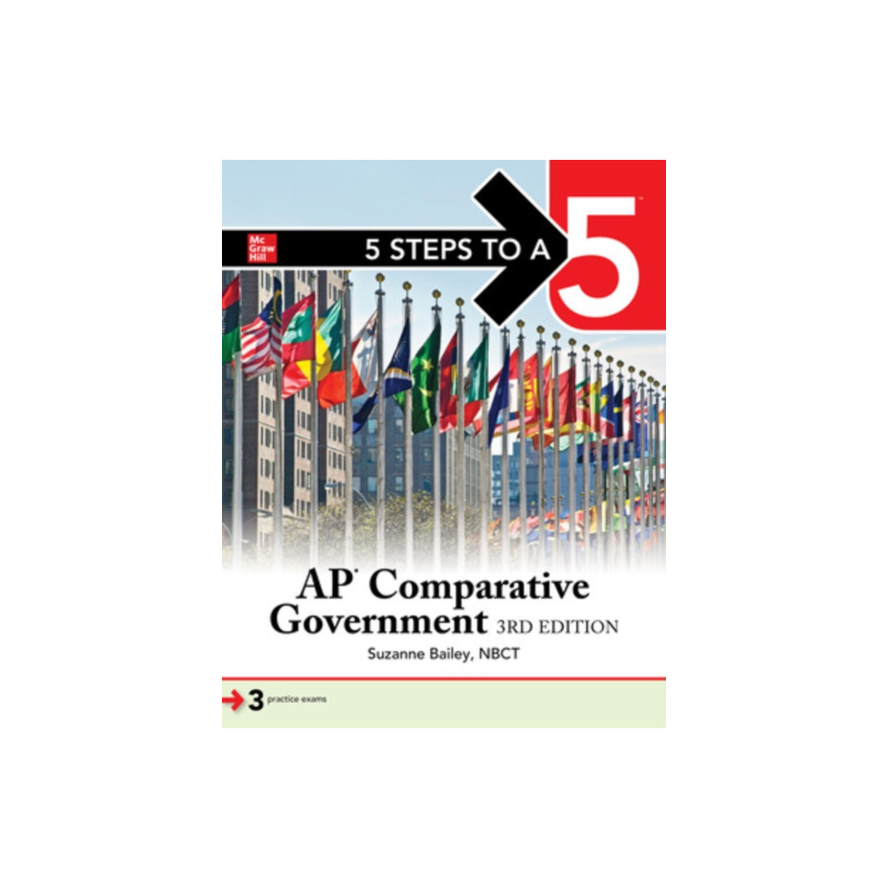 Produktbild för 5 Steps to a 5: AP Comparative Government and Politics, Third Edition (häftad, eng)